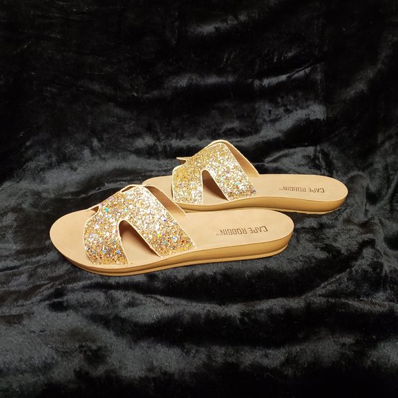 Blazing Star Glittery Summer Sandals - Picture 3 of 8